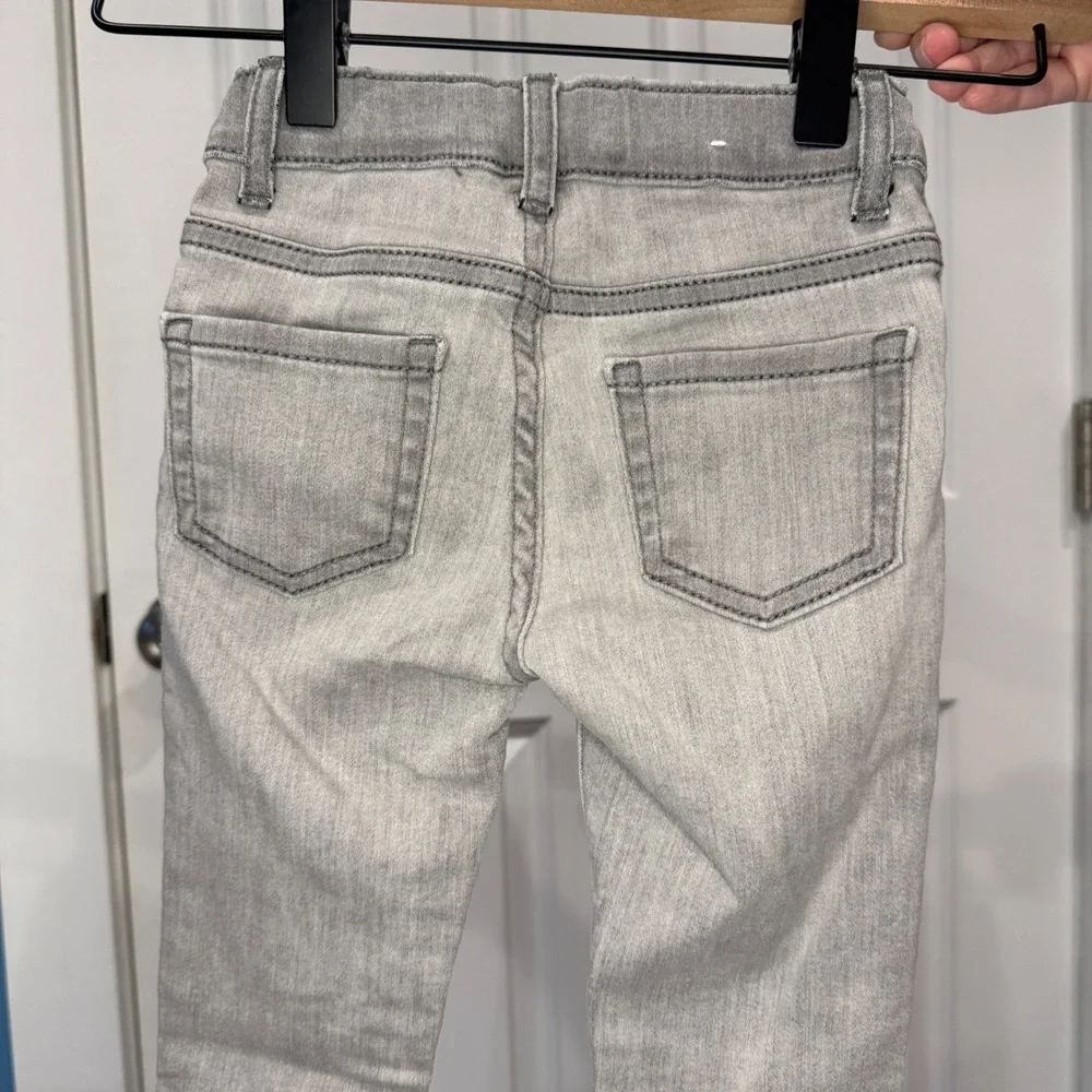 The‎ Childrens Place Girls Gray Skinny Denim Jeggings Jeans Size 3T Adjustable